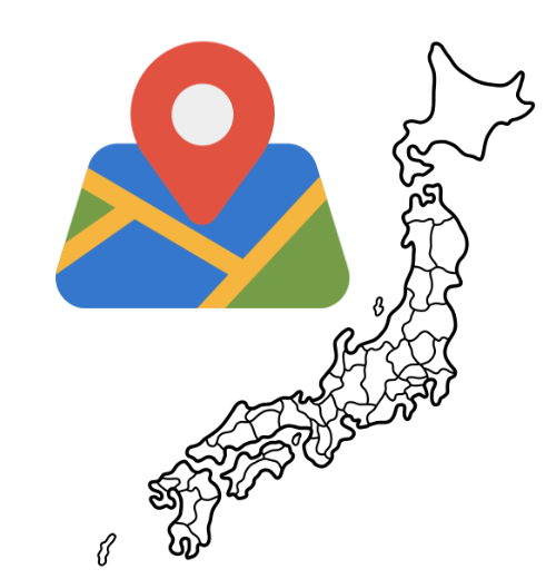 GoogleMapを背景地図表示する手順