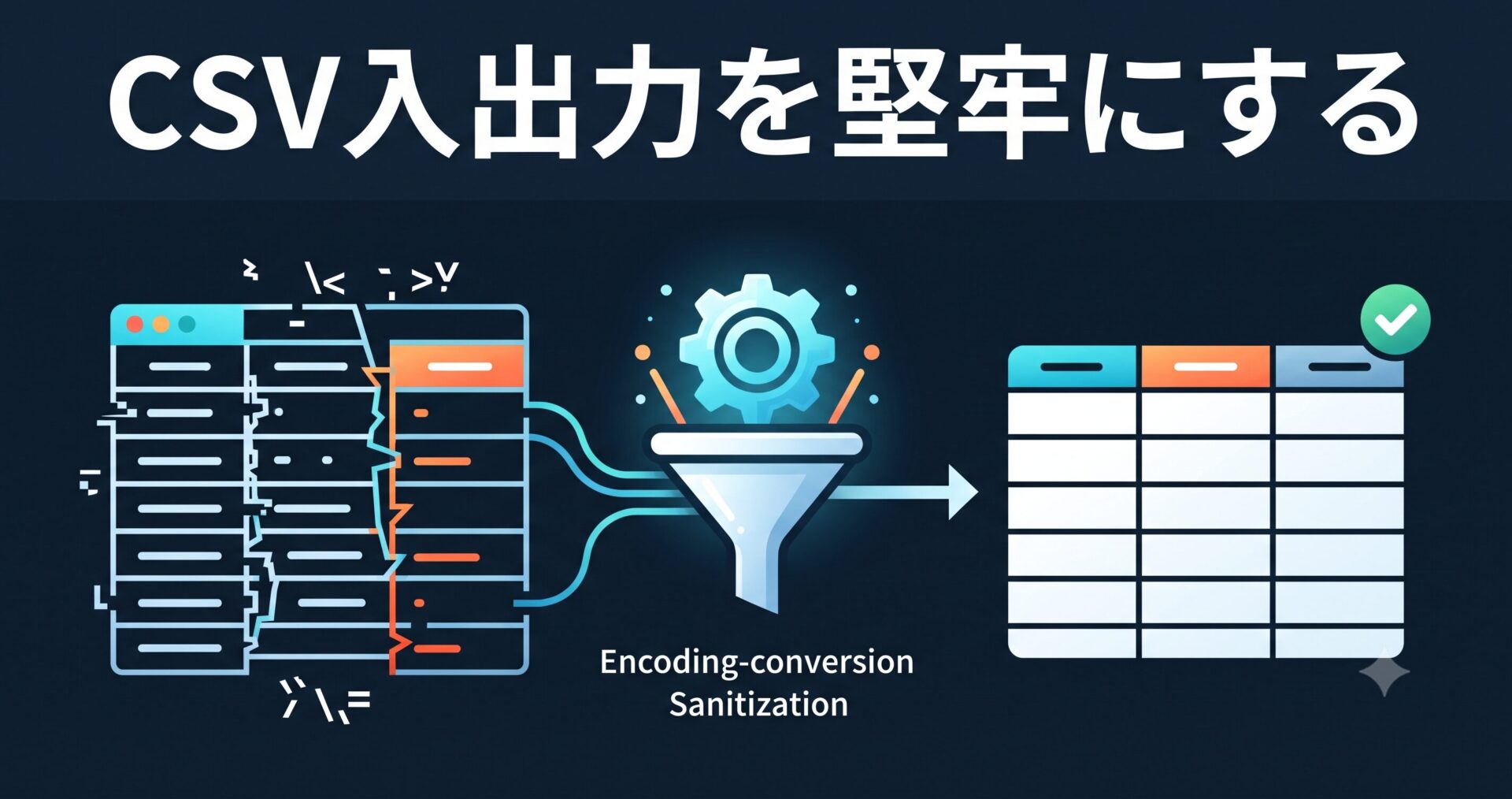 MAUIでCSV入出力を堅牢にする — 文字コード・BOM・改行の実務