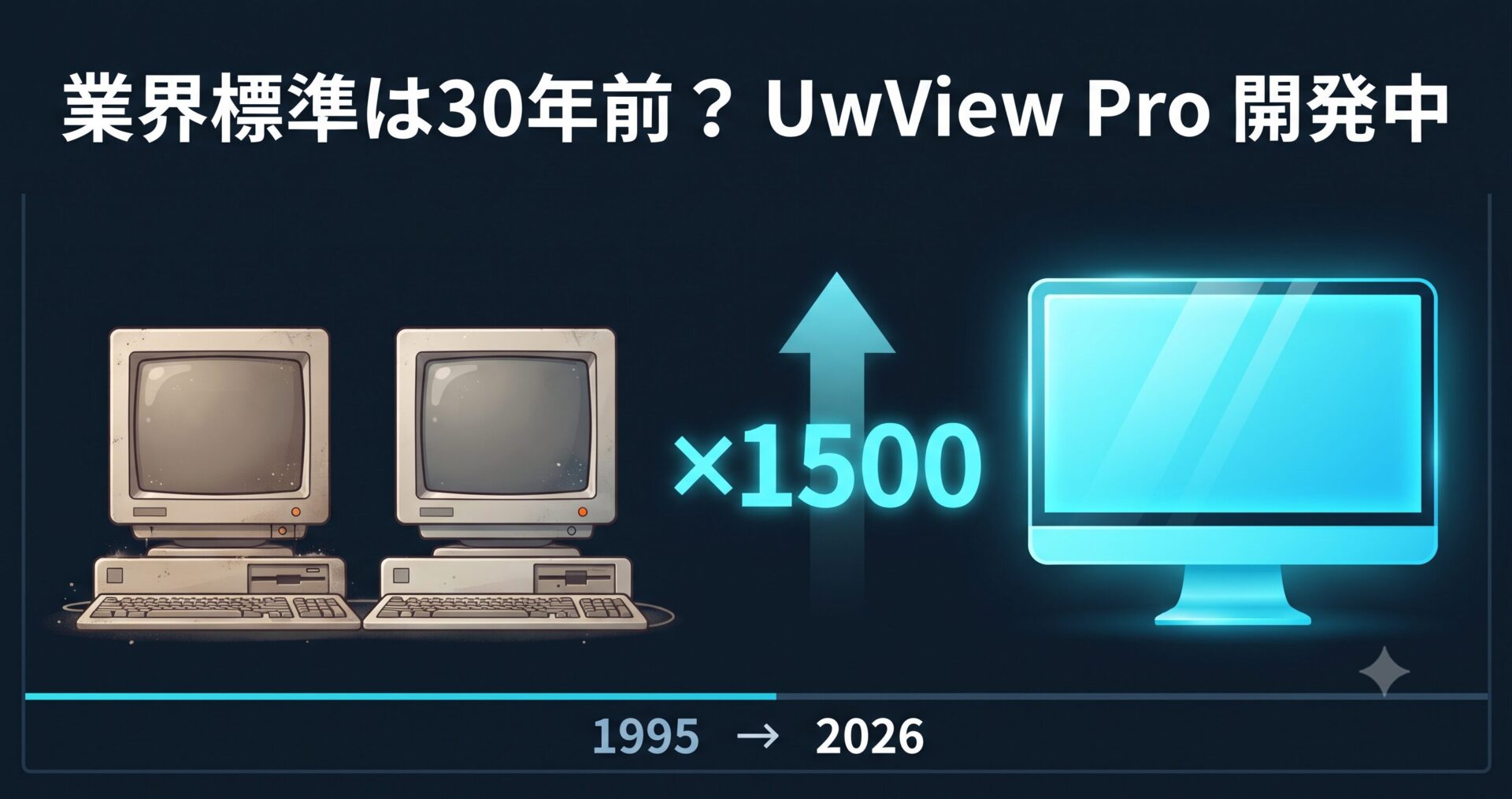 【開発中】UwView Pro — 業界標準 klogg と比較してみたら、設計が30年前の世代だった